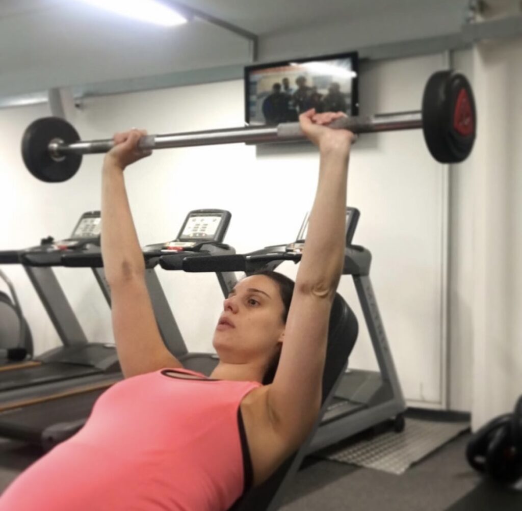 pregnant bench press