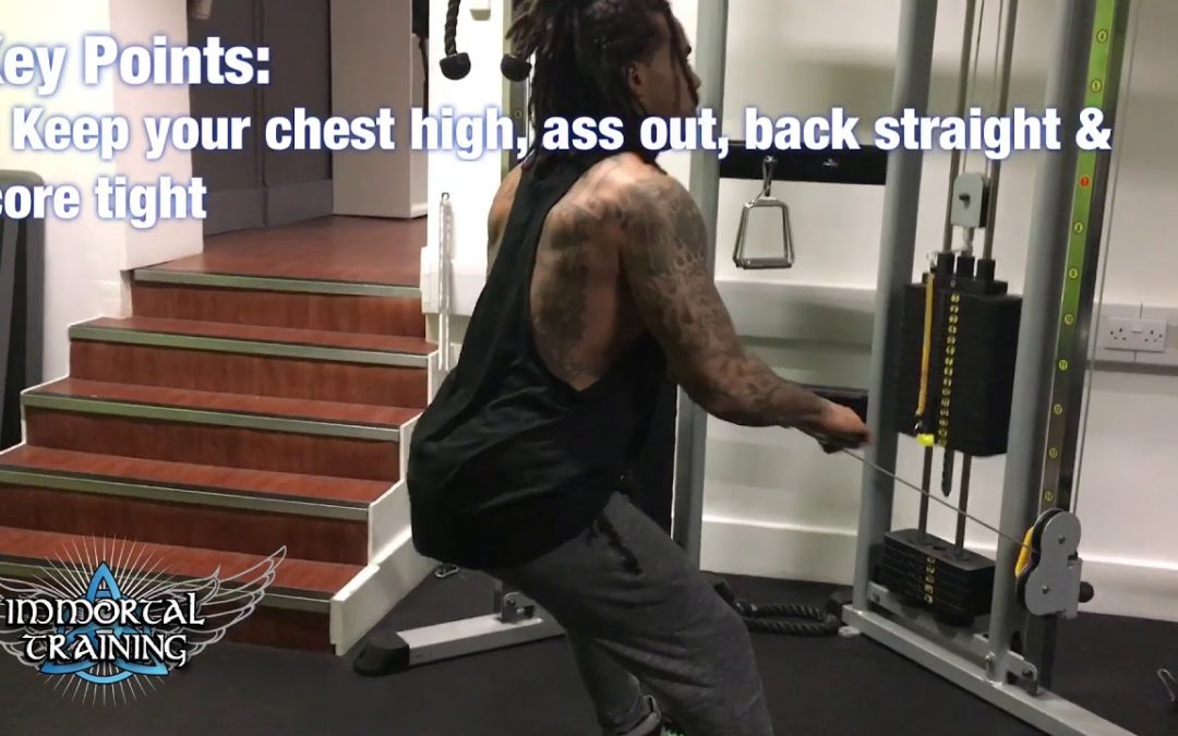 Bent Over Cable Row