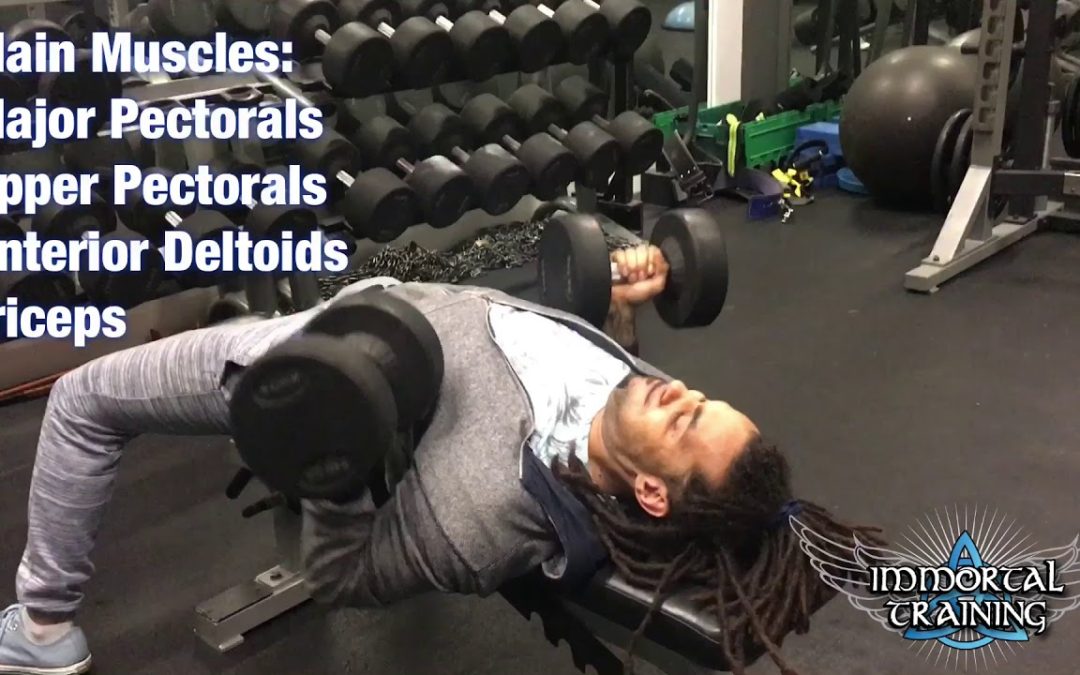 DB Chest Press with Full Shoulder Rotation