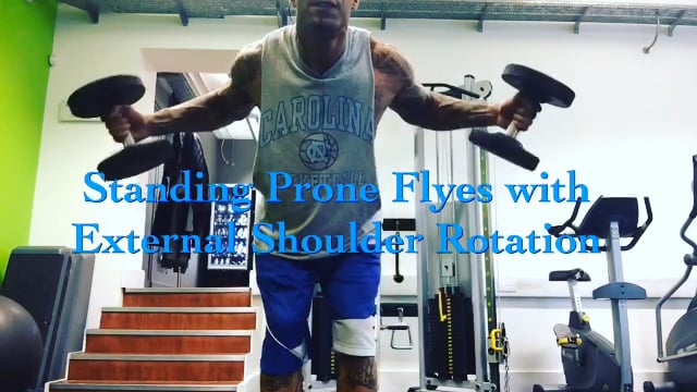 Prone Flyes with External Rotation