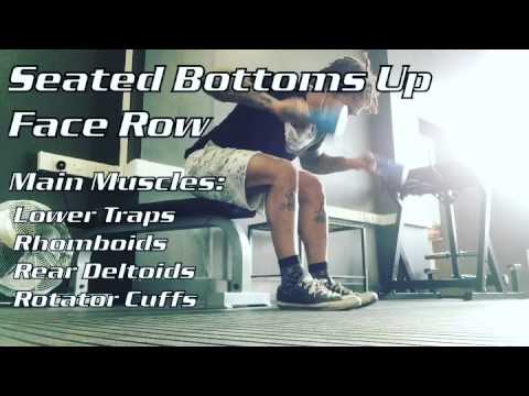 Seated Bottoms Up Face Row