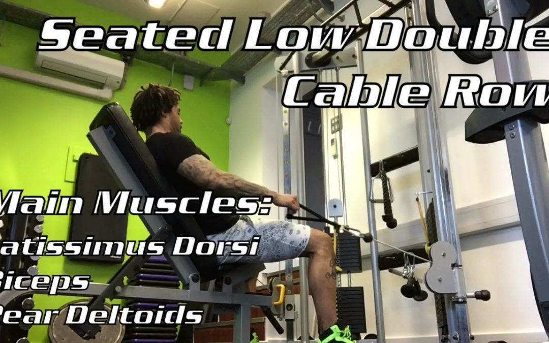 Seated Low Double Cable Row