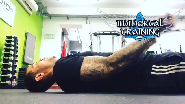 Supine Cable Curl